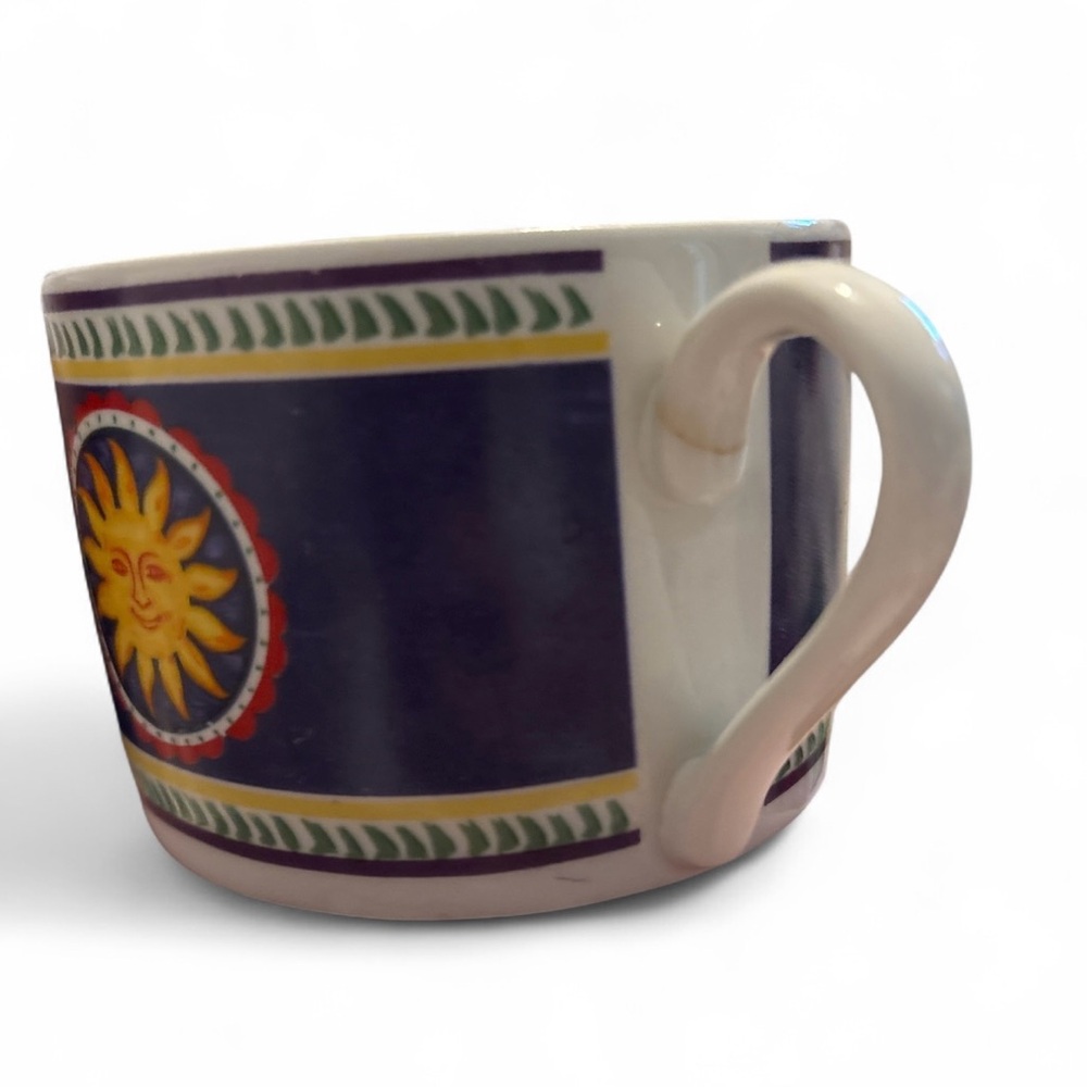 Celestial Sun and Moon Motif Coffee Mug Microwave & Dishwasher Safe - Picture 2 of 4